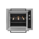 Ver imagem 2 de Churrasqueira Gás Embutir Ranch Grill com 3 Espetos Bivolt Inox Fischer