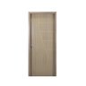 Kit Porta de Madeira Decorada 215x74cm com Batente de Mdf Ultra 12cm Cantareira Mgm - 1