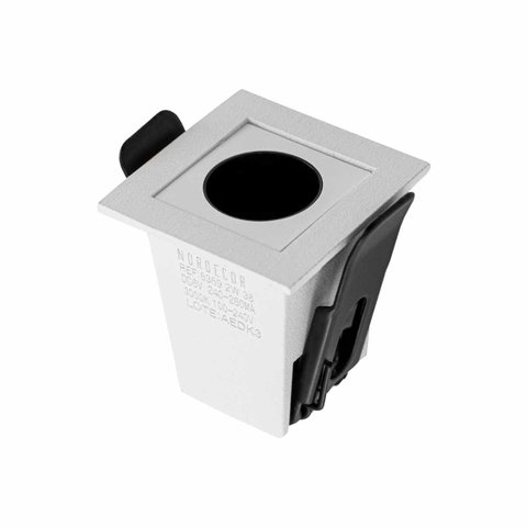 Spot Downlight Powerus Embutir 38° Led 2w Br. Quente Nordecor St2992
