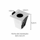 Ver imagem 2 de Spot Downlight Powerus Embutir 38° Led 2w Br. Quente Nordecor St2992