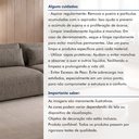 Ver mais imagens de Sofá Orgânico Retrátil 5 Lugares 300cm Base Madeira Maciça Oxford