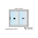 Ver imagem 2 de Janela de Alumínio Veneziana Madeiro 03 Folhas - 100x120