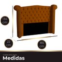 Ver imagem 4 de Cabeceira Casal Queen Size Estofada para Cama Box Ayla Veludo