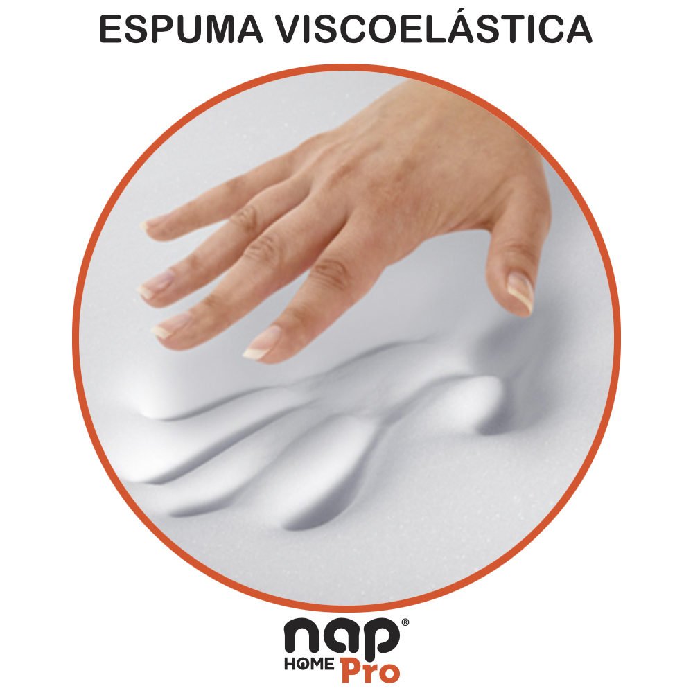 Travesseiro Nasa Cervical Anatômico Visco Ergo Classic Nap - 5