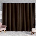 Ver imagem 2 de Cortina Blackout Tecido 5.00m X 2.50m para Trilho Suíço Sala Quarto:marrom