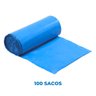 Saco de Lixo 200 Litros Azul Tonovale C/ 100 Unidades - 5