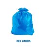 Saco de Lixo 200 Litros Azul Tonovale C/ 100 Unidades - 6