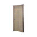 Ver imagem 2 de Kit Porta de Madeira Decorada 215x64cm com Batente de MDF Ultra 12cm Neblina MGM Abertura Direita Ma