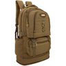 Mochila Masculina Notebook 15.6 Lona Fundo Expansível Camping Reforçada Grande Feminina - Creme - 6