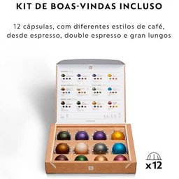 Máquina de Café Nespresso Vertuo Pop com Kit Boas-Vindas - 9