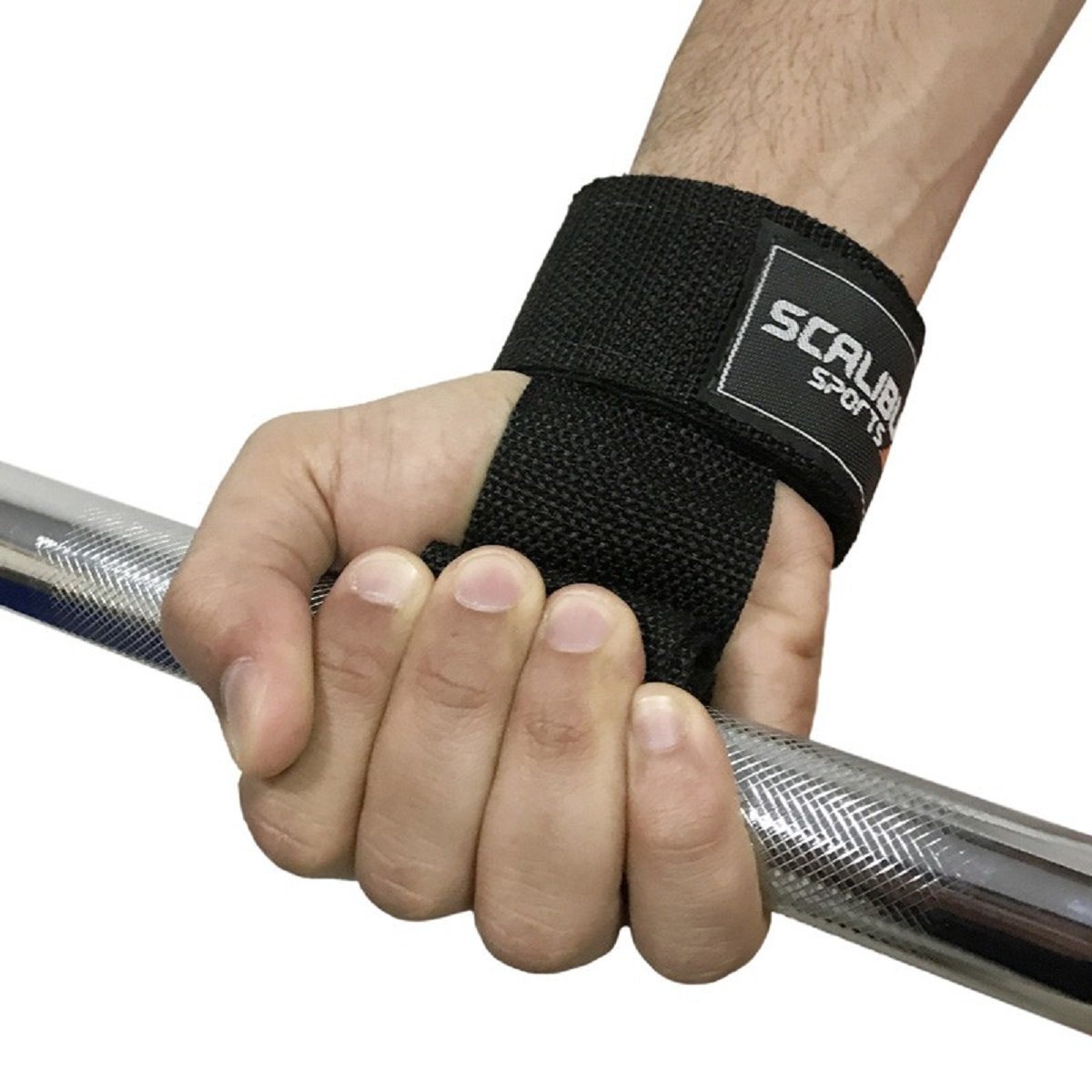 Luva Scalibu Strap Pro Fita Poliester:Preto/Único - 1