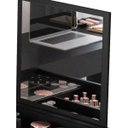 Ver imagem 3 de Escrivaninha Penteadeira de Canto Twister Preto Fosco