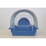 Gaiola Hamster N209 Pequena Zincada Prata Fundo Azul - 3