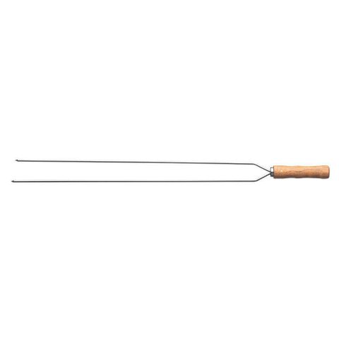 Espeto Duplo Aço Inox 85cm Tramontina