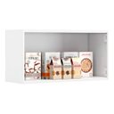 Ver imagem 4 de Armario Multiuso Lavanderia Cozinha Aço Branco - Aço 80 cm 2 Portas - Branco