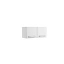 Ver imagem 2 de Armario Multiuso Lavanderia Cozinha Aço Branco - Aço 80 cm 2 Portas - Branco