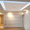 Ver imagem 3 de Kit 12 Barras Forro Teto Leve Base de Polímero PEAD Calacatta 295cm x 25cm x 0,7cm de Espessura Formaco Decor Branco