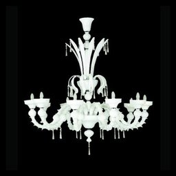 Lusre Bella Gallery 130x130cm Cristal E14 CP802210W - 1