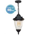 Ver imagem 4 de pendente Colonial em alumínio st803T vintage E27 retro - preto