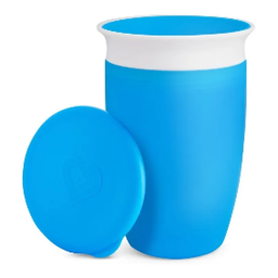 COPO GRANDE DE TREINAMENTO 360 COM TAMPA -MUNCHKIN - copo azul grande 360 - 3