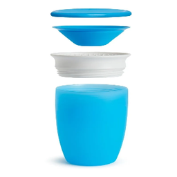 COPO GRANDE DE TREINAMENTO 360 COM TAMPA -MUNCHKIN - copo azul grande 360 - 2