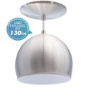 Ver imagem 1 de Pendente BOLA em alumínio várias cores para lâmpada G9 - escovado com interior branco st3028