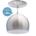 Ver imagem 1 de Pendente BOLA em alumínio várias cores para lâmpada G9 - escovado com interior branco st3028