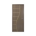 Ver imagem 3 de Kit Porta de Madeira Decorada 215x74cm com Batente de Mdf Ultra 12cm Cantareira Mgm