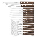 Ver imagem 2 de Kit Para Churrasco 14 Peças Aço Inox Tradicional Tramontina
