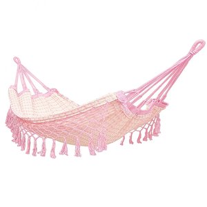 Rede de Dormir para Berço de Bebê 100% Algodão Várias Cores: Rosa Bebê