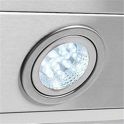 Coifa Parede Slim Nardelli Vidro Curvo Inox 90cm 127V - 4