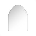 Ver imagem 1 de Espelho do Pinterest Grande Orgânico 44x64cm - Mod. Marrocos Preto