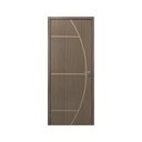 Ver imagem 3 de Kit Porta de Madeira Decorada 215x74cm com Batente de MDF Ultra 12cm Gaúcha MGM Abertura Esquerda Ma