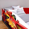 Mini Cama Carro Piloto Fórmula 96 Mdf Montessoriana Colchão Incluso Quarto Infantil Menino Vermelho - 4