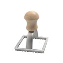 Ver imagem 1 de Cortador de Pressão em Aluminio para Ravioli Quadrado 7cm