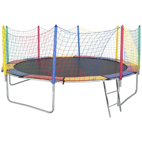 Cama Elástica 3,10m Chicoplay Lona Preta sem Emenda