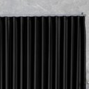 Ver imagem 2 de Cortina Blackout Tecido 3.00m X 2.50m para Trilho Suíço Sala Quarto:preto
