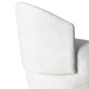 Ver imagem 4 de Poltrona Decorativa Beatriz Orgânica Bouclé Marfim