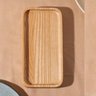 Bandeja de Bambu Retangular 28cm Lavabo Decorativa Café - 3