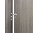 Ver imagem 4 de Kit Porta de Madeira Decorada 215x84cm com Batente de MDF Ultra 12cm Mantiqueira MGM Marrom/Carvalho