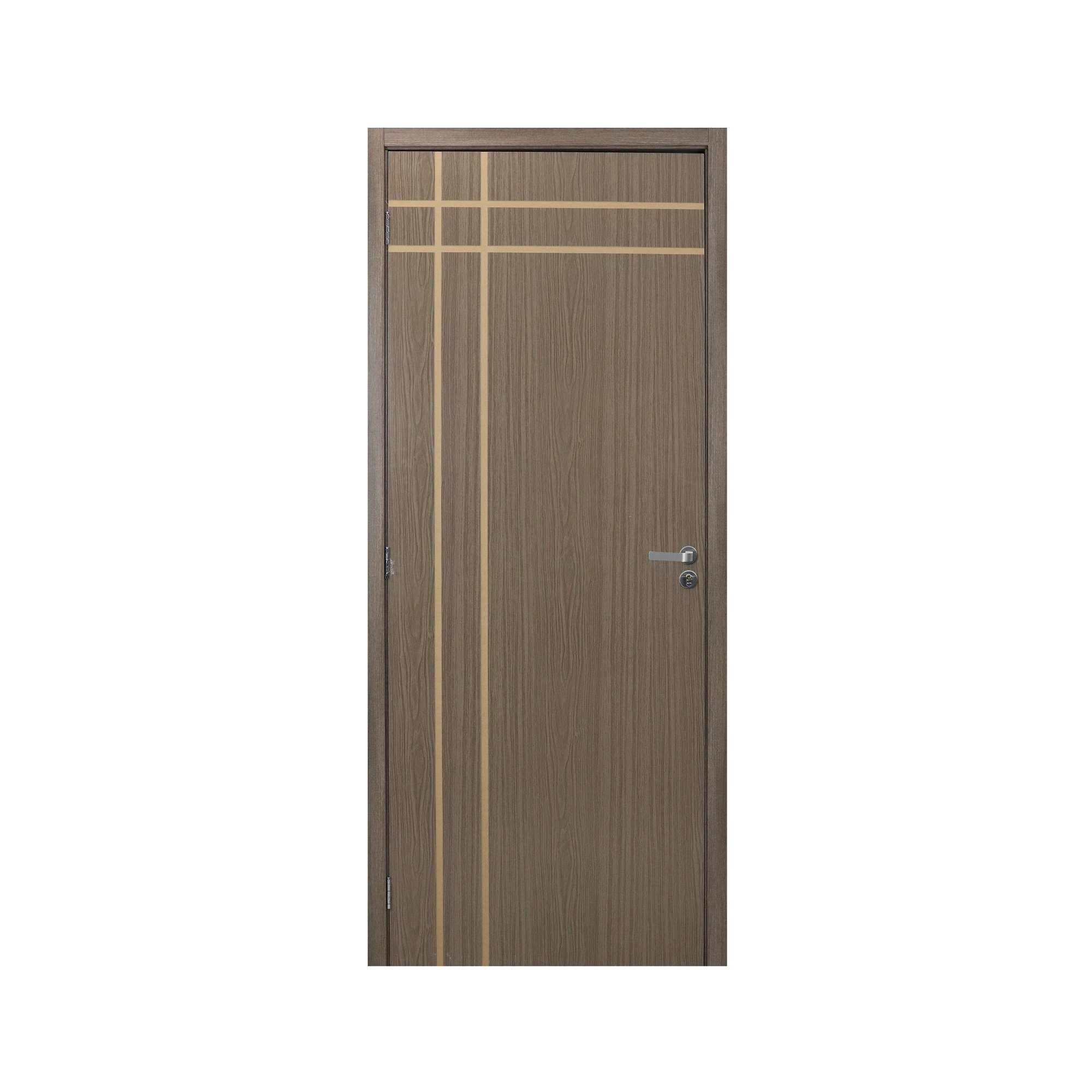 Kit Porta de Madeira Decorada 215x84cm com Batente de MDF Ultra 16cm Mantiqueira MGM - 3