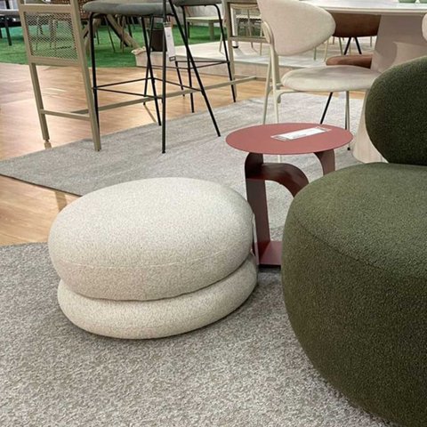 Puff Decorativo Orgânico Duo Rivatti