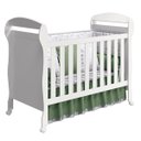 Ver imagem 1 de Berço Mini Cama Danny Branco Brilho - Reller Móveis