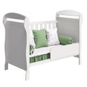 Ver imagem 3 de Berço Mini Cama Danny Branco Brilho - Reller Móveis