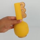 Ver imagem 4 de Vaso Castamar Decorativo Cachepô Enfeite 20x9x9cm Cerâmica Amarelo