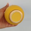 Ver imagem 2 de Vaso Castamar Decorativo Cachepô Enfeite 20x9x9cm Cerâmica Amarelo