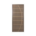 Ver imagem 3 de Kit Porta de Madeira Decorada 215x64cm com Batente de MDF Ultra 12cm Neblina MGM Abertura Direita Ma