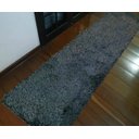 Ver imagem 2 de Passadeira Tapete Shaggy Macio 0,66x 2,50M Antider. Negresco