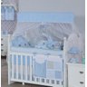 kit de Berço Americano 9 peças Algodão Doce Azul - 1