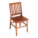 Ver imagem 5 de Conjunto Mesa de Jantar 80 X 80cm 4 Cadeiras Madri Madeira Natural